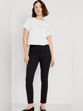 Old Navy 8 TALL High-Rise Skinny STRETCH Pants, UNIFORM, CAREER, CHINOS